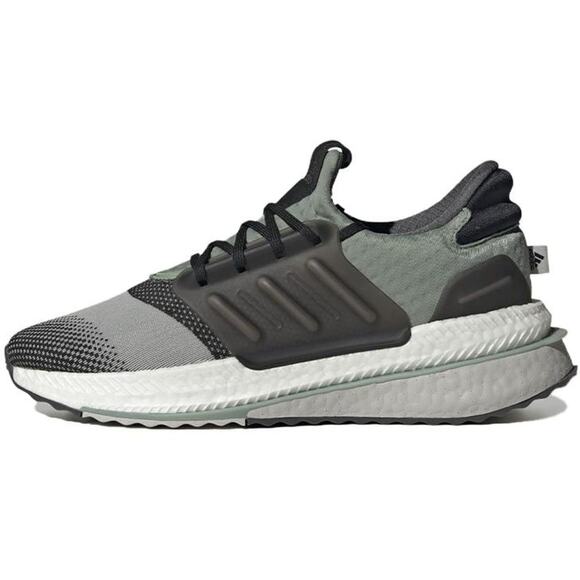Adidas Performance X PlrBoost Running Shoes Mens 11.5 M Grey Silver Green main image 8